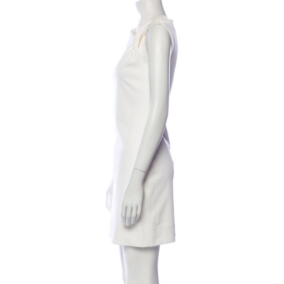 White Helmut Lang dress see pics for measurements and fabric content size 2 - Picture 3 of 7